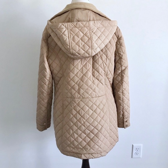 Calvin Klein Quilted Jacket with Detachable Hood - Picture 2 of 8